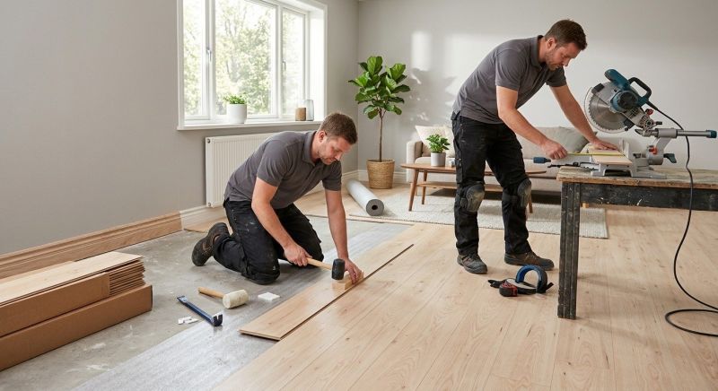 Laminate Floor Installation in Sun City, AZ