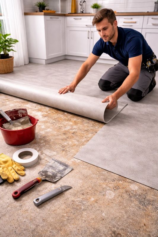 Linoleum Floor Installation in Fountain Hills, AZ