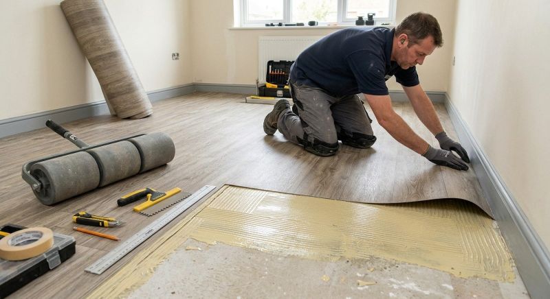 Sheet Flooring Installation in New River, AZ