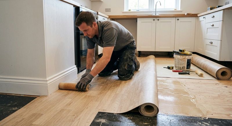 Sheet Linoleum Installation in Glendale, AZ