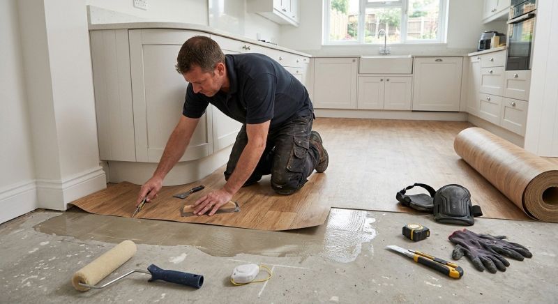 Sheet Linoleum Installation in Scottsdale, AZ