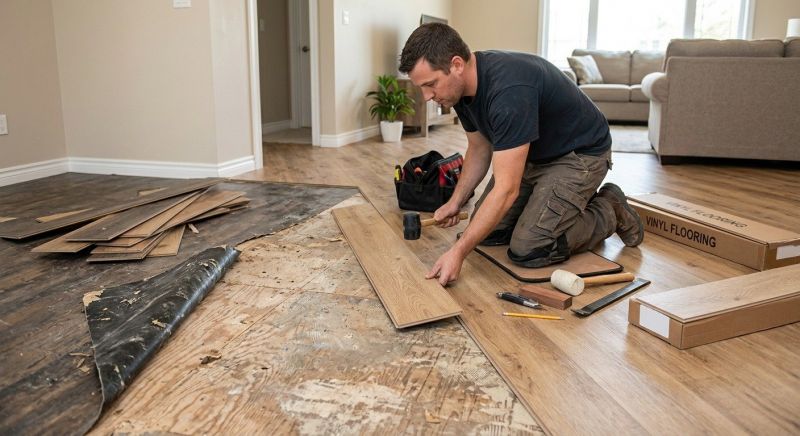 Vinyl Flooring Installation in Scottsdale, AZ