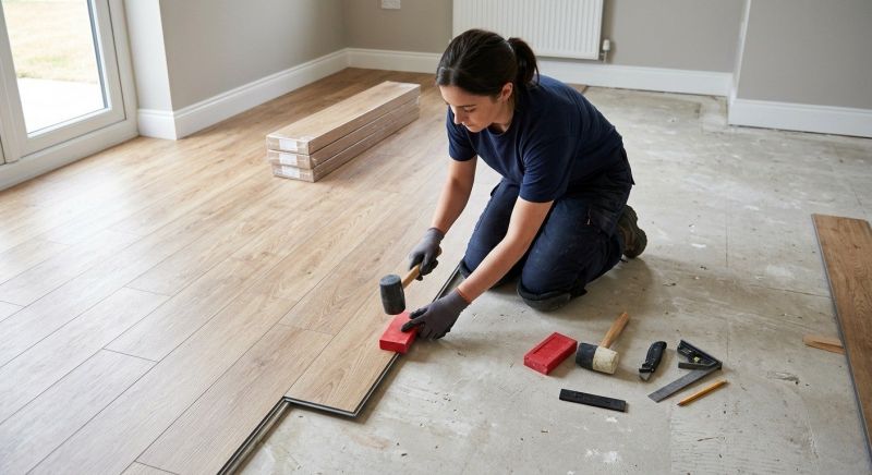 Vinyl Plank Floor Installation in Cave Creek, AZ