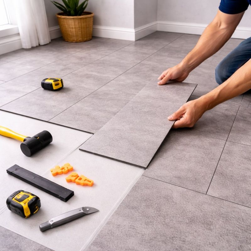 Vinyl Tile Installation in Cave Creek, AZ